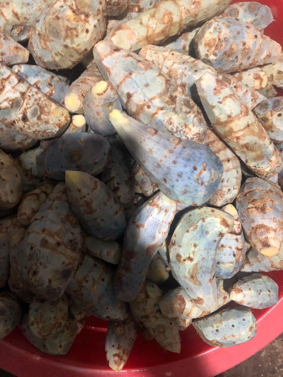 nghệ đen thái lát phơi khô (1kg)