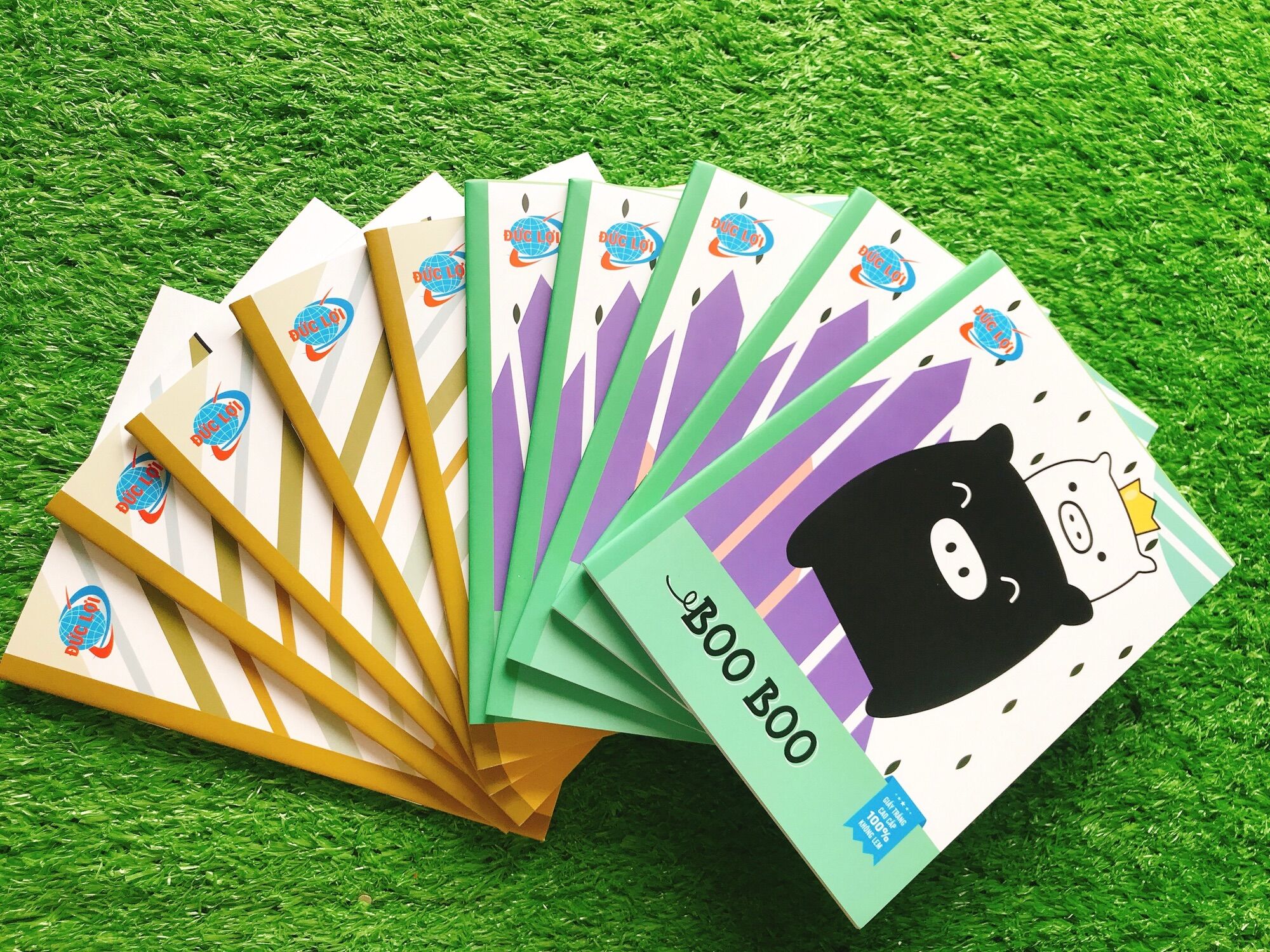 Combo 10 cuốn tập 5 ô li 96 trang
