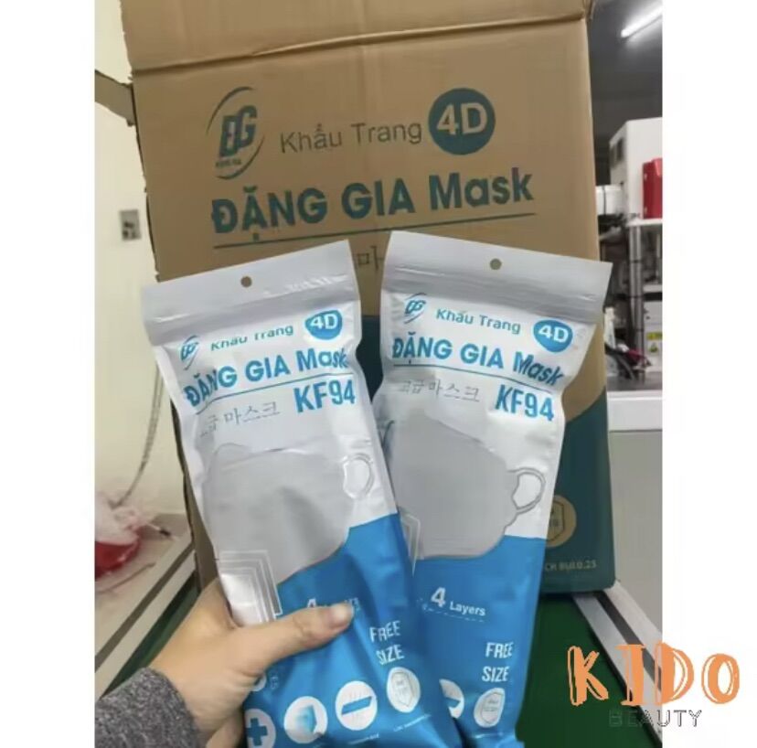 Khẩu trang 4D Kf94 thùng 300 cái