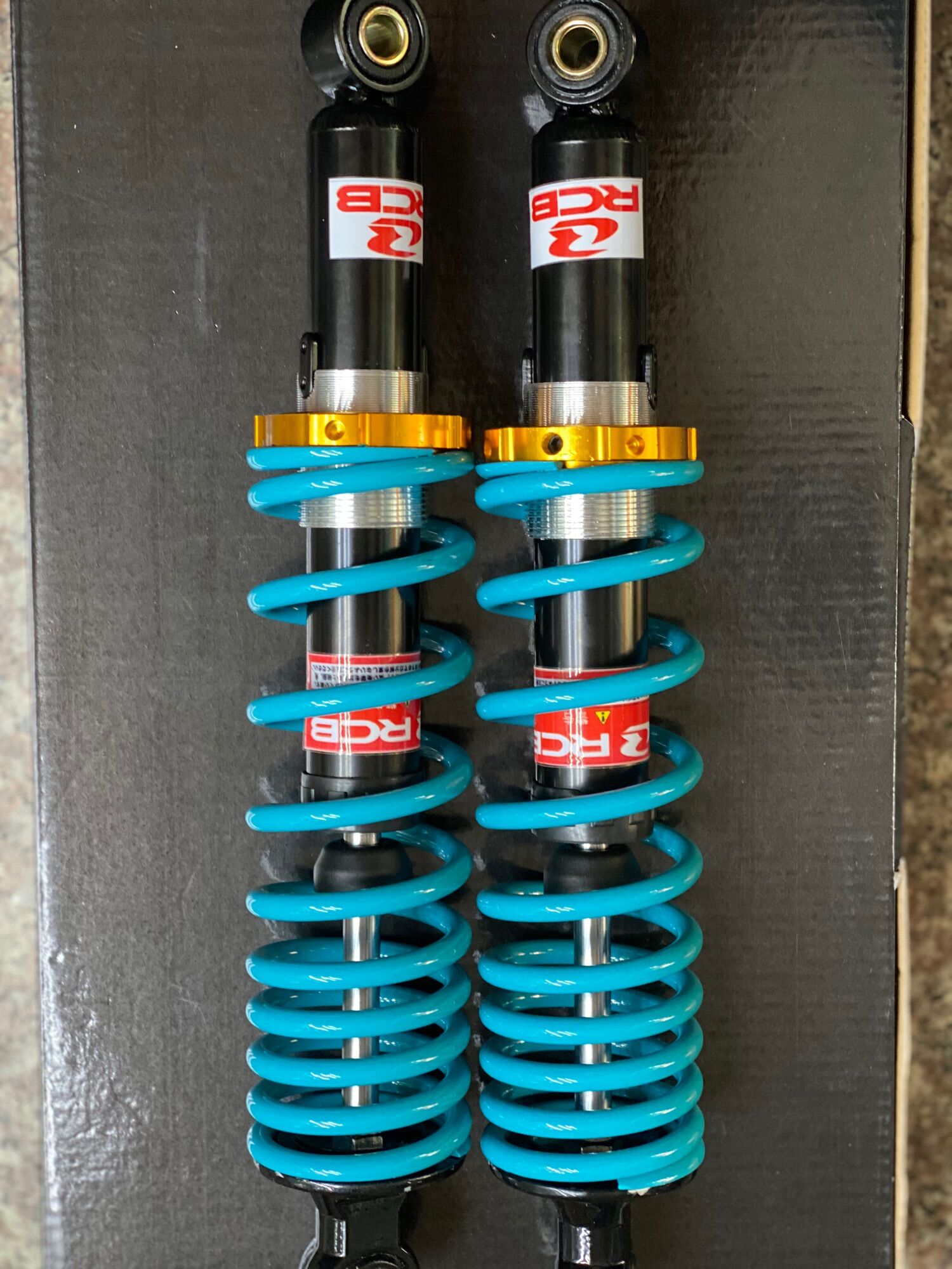 Phuộc sau nitron mẫu rcb đẹp, bền cho wave, future, sirius...