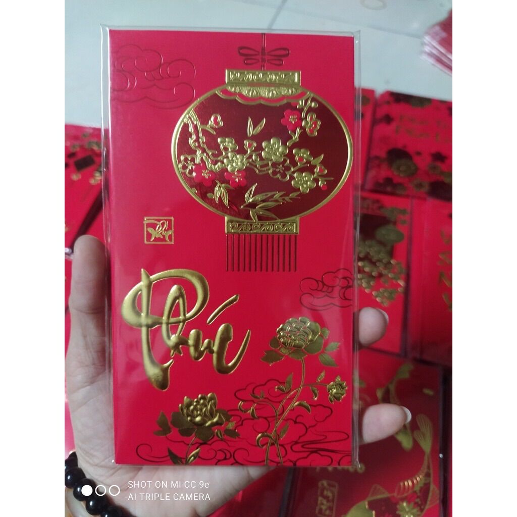 [HCM]Bao lì xì 1 xấp 6 cái (combo 10 xấp 60 cái)