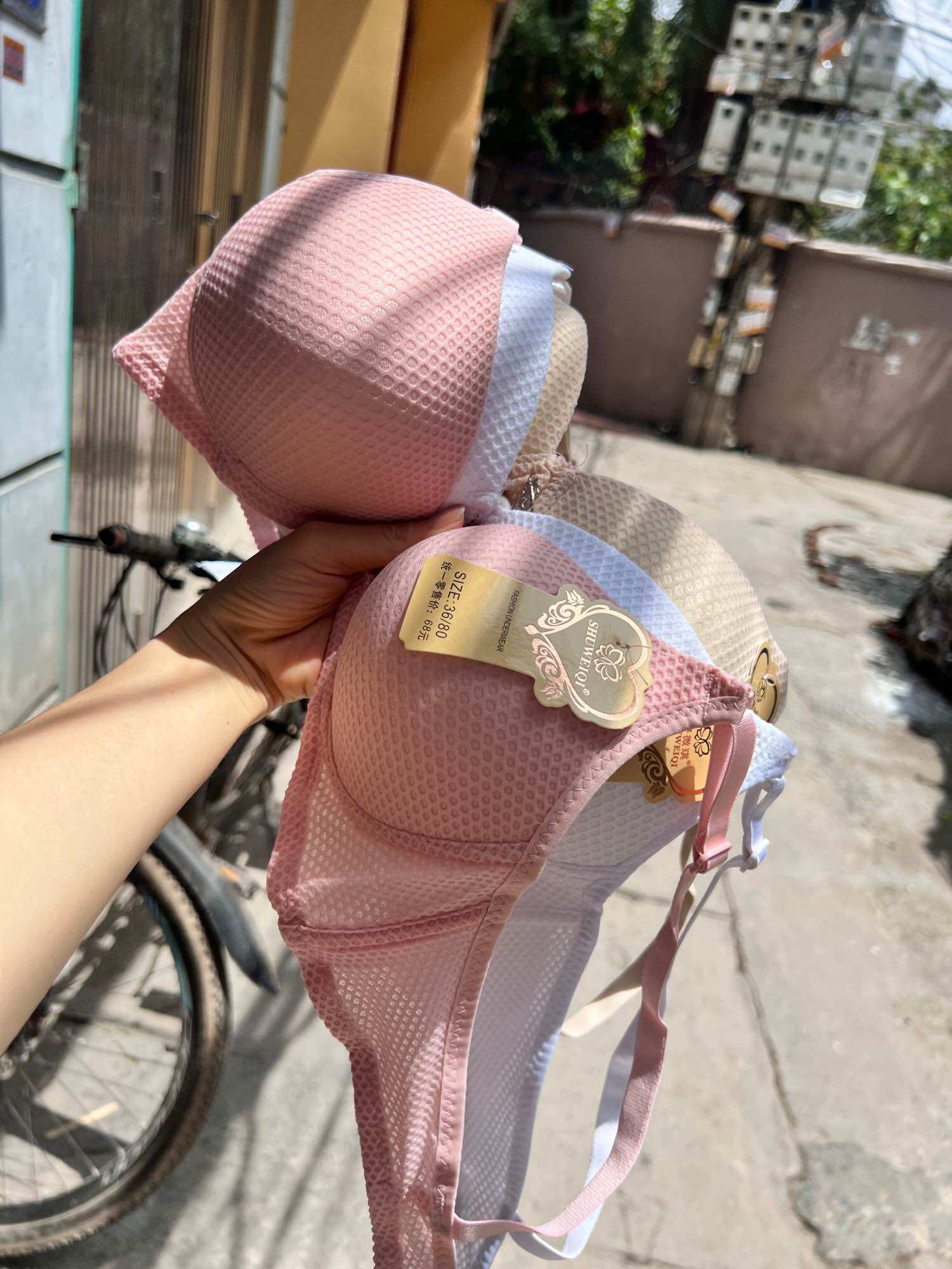 Áo lót ren thái đệm dày 3cm ôm trọn Bầu Ngực Mẫu Mới