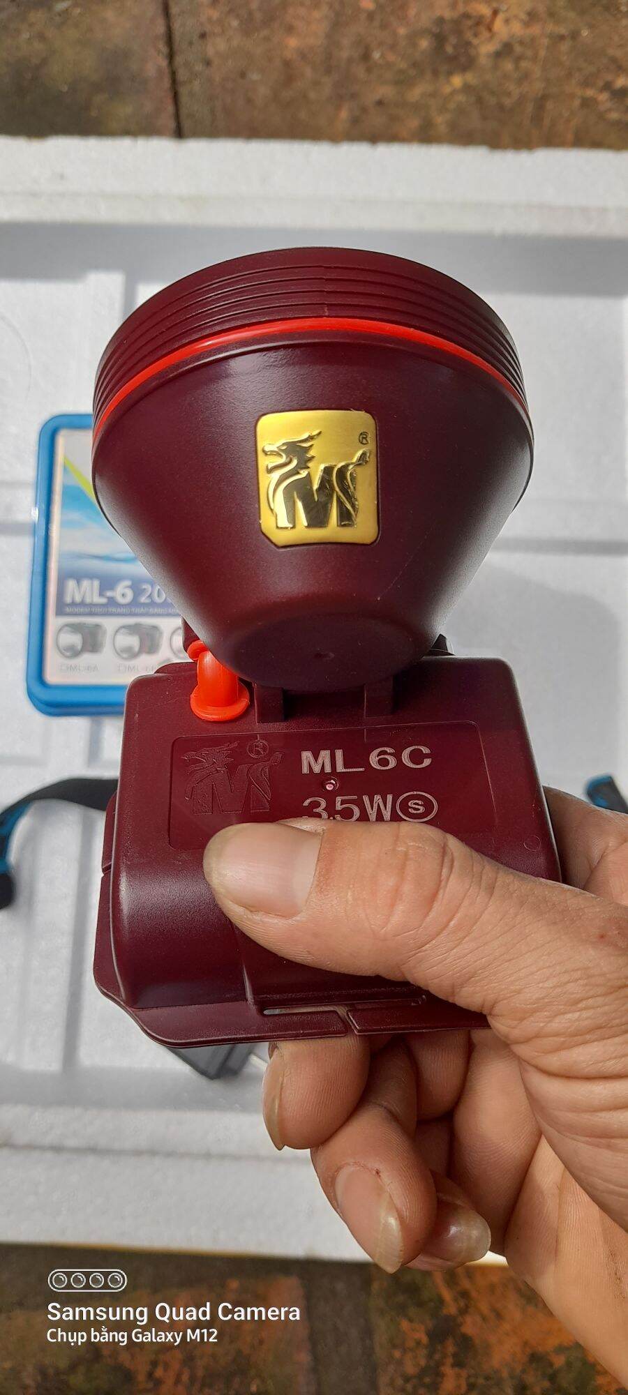 Đèn Đội Đầu Chống Thấm Nước ML-6C (35W) Led Siêu Sáng