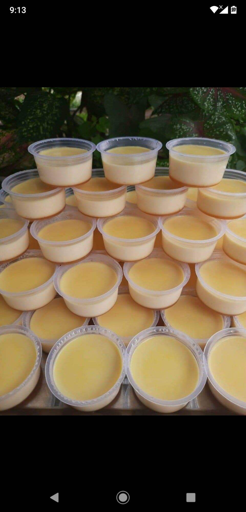 hủ làm bánh flan