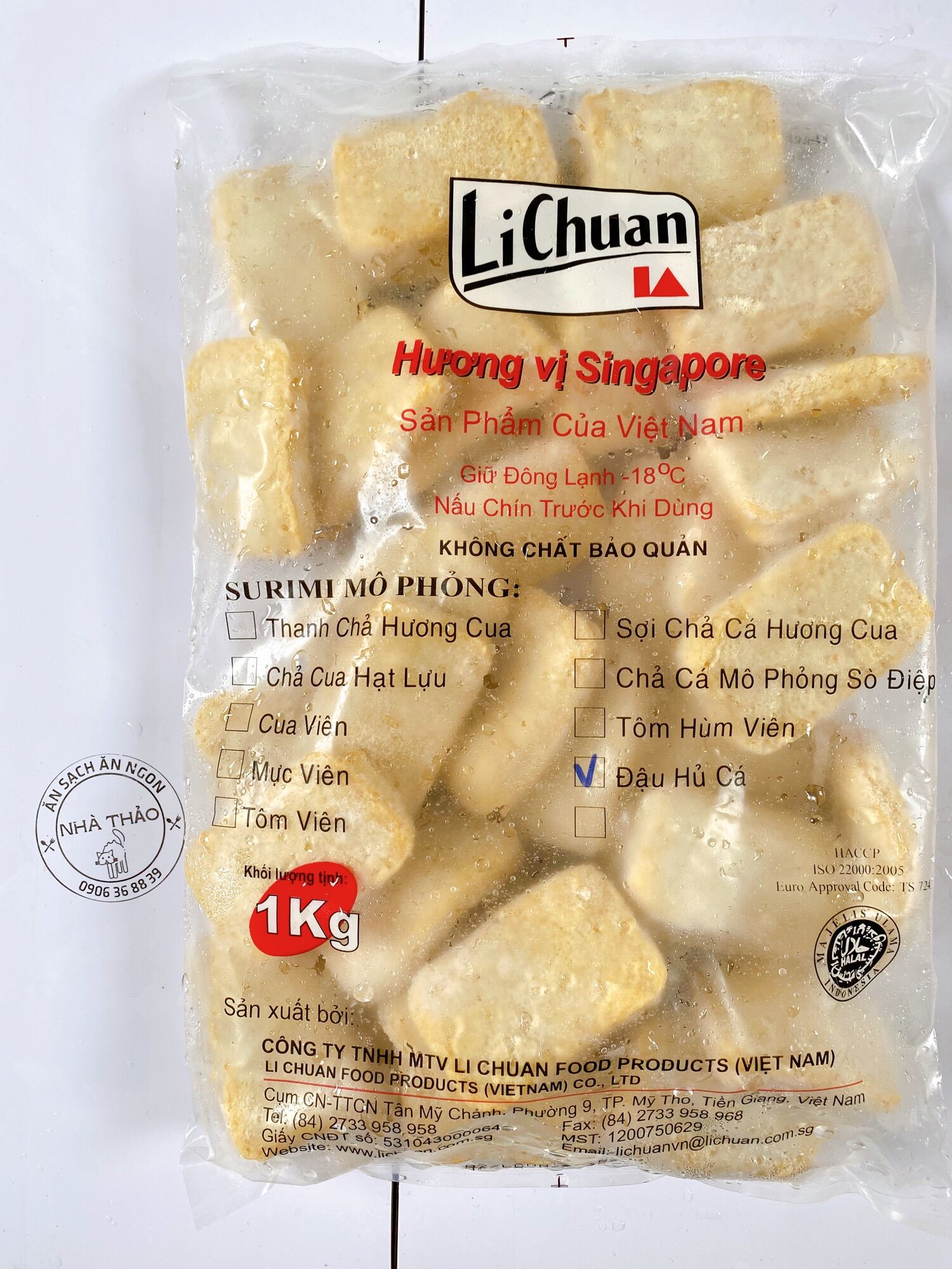 Đậu hủ cá Singapore 500g