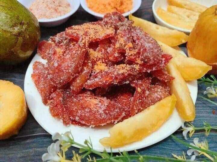 500g mứt cóc sấy cay