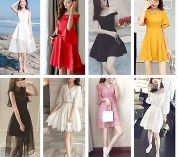 Váy Voan Tay Ngắn Mùa Hè Cho Nữ Váy Bán Buôn Váy Đi Bộ Đường Phố Váy Dạ Hội Váy Ngắn Váy Dài Không Tay Váy Chữ a