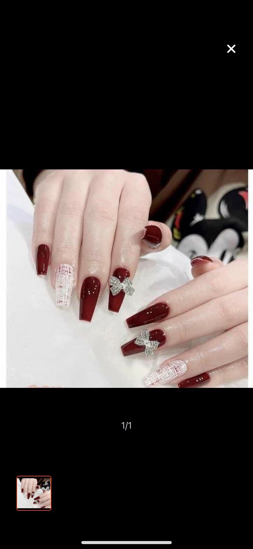 Combo nail của bé khách dễ thương