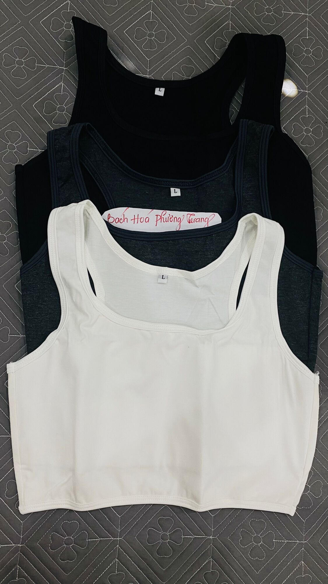 [ Hỏa Tốc ]Áo Nịt Ngực Tomboy - Ngắn Tròng Cổ [ Nịt Bó Trước Ngực ]