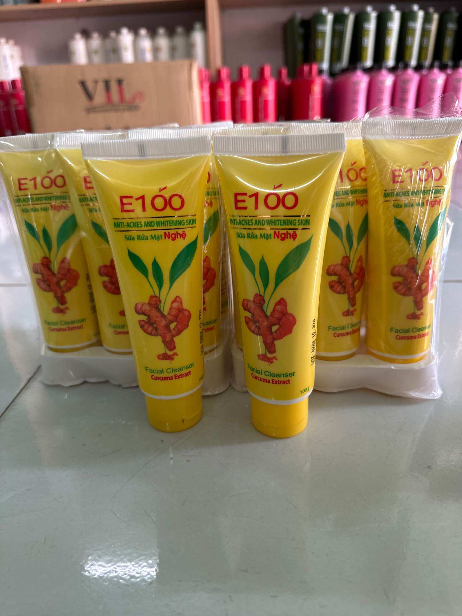 Sữa rửa mặt e100 nghệ