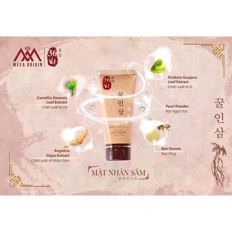 SỬA RỬA MẶT 36 VỊ MEEA