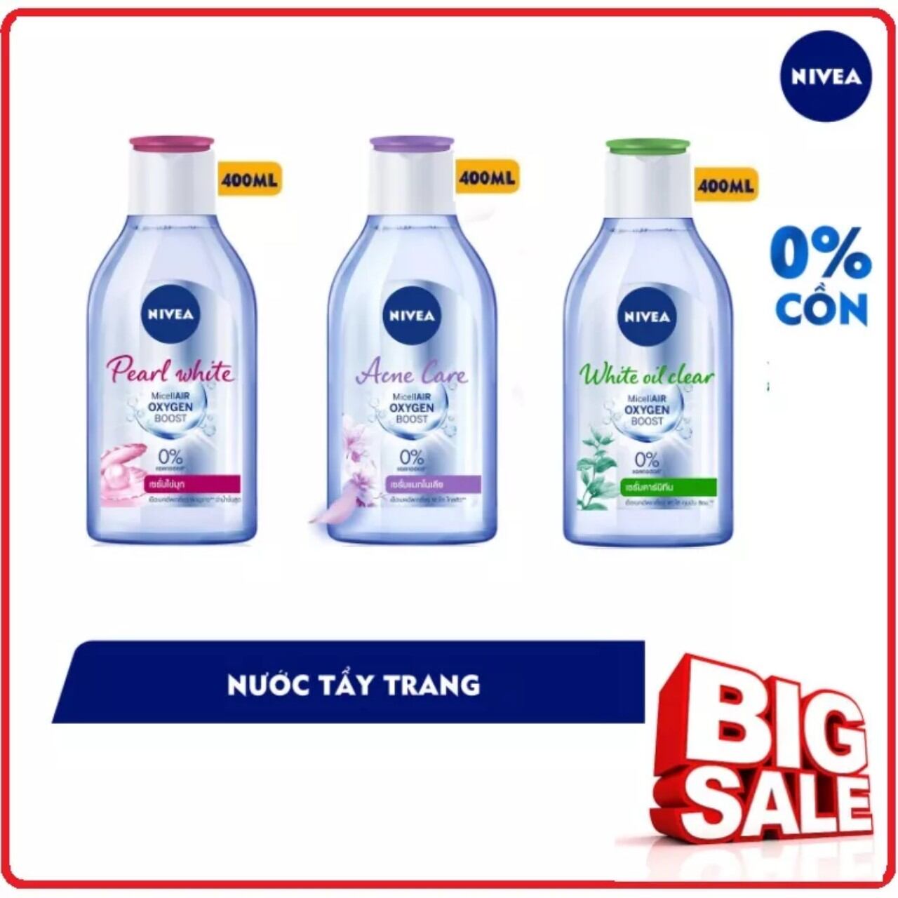 Nước tẩy trang Nivea 400ml