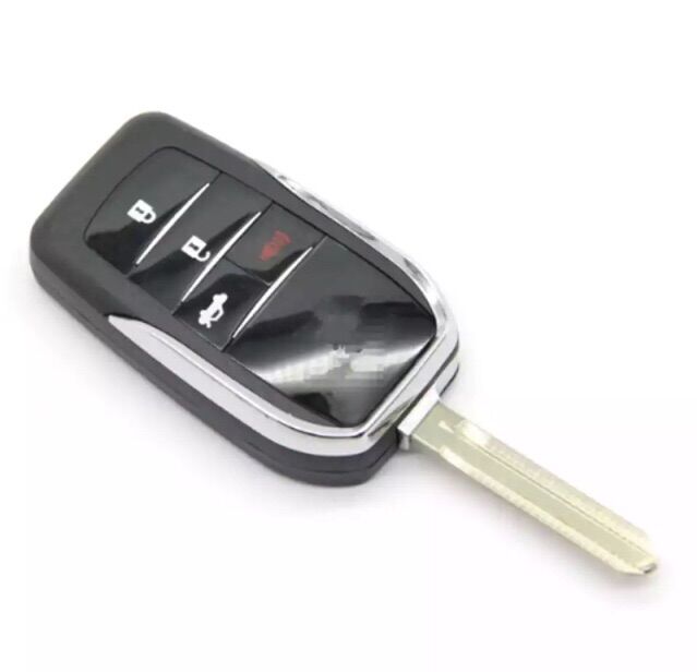 Vỏ chìa khoá độ gập xe TOYOTA 4 nút ( đời 2015 - 2019 )