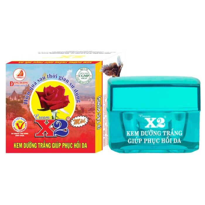 Kem X2 Dưỡng Trắng Phục Hồi 8 Tác Dụng
