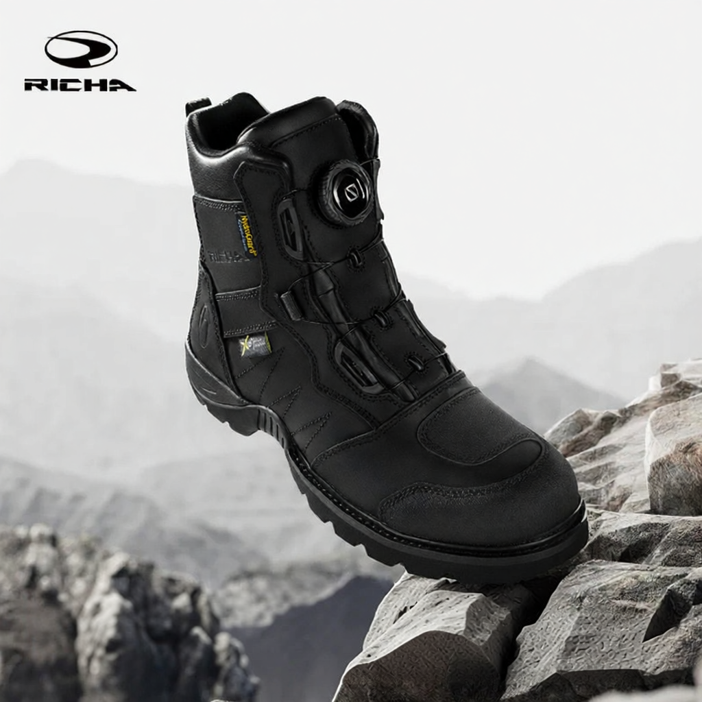 Richa | Crashproof Waterproof Four Seasons Motorcycle Riding Boots Giá 7,270,000 Đồng*Miễn phí vận chuyển