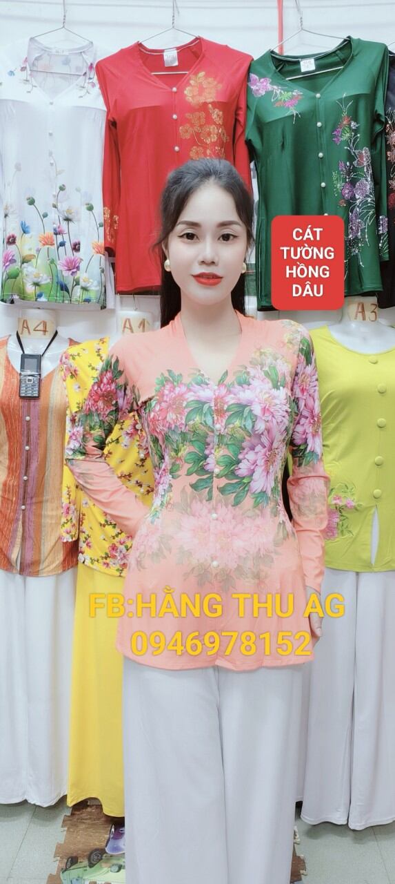 ÁO BÀ BA 5D MẪU CÁT TƯỜNG SIÊU PHẨM THUN LỤA 5D CỰC MÁT