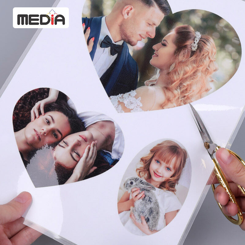 Phim Laminate Lạnh Media A4/A5/A6 Màng Ép Nhựa 1 Lớp Cán Nguội Ảnh Màu, Laminating Film Cold