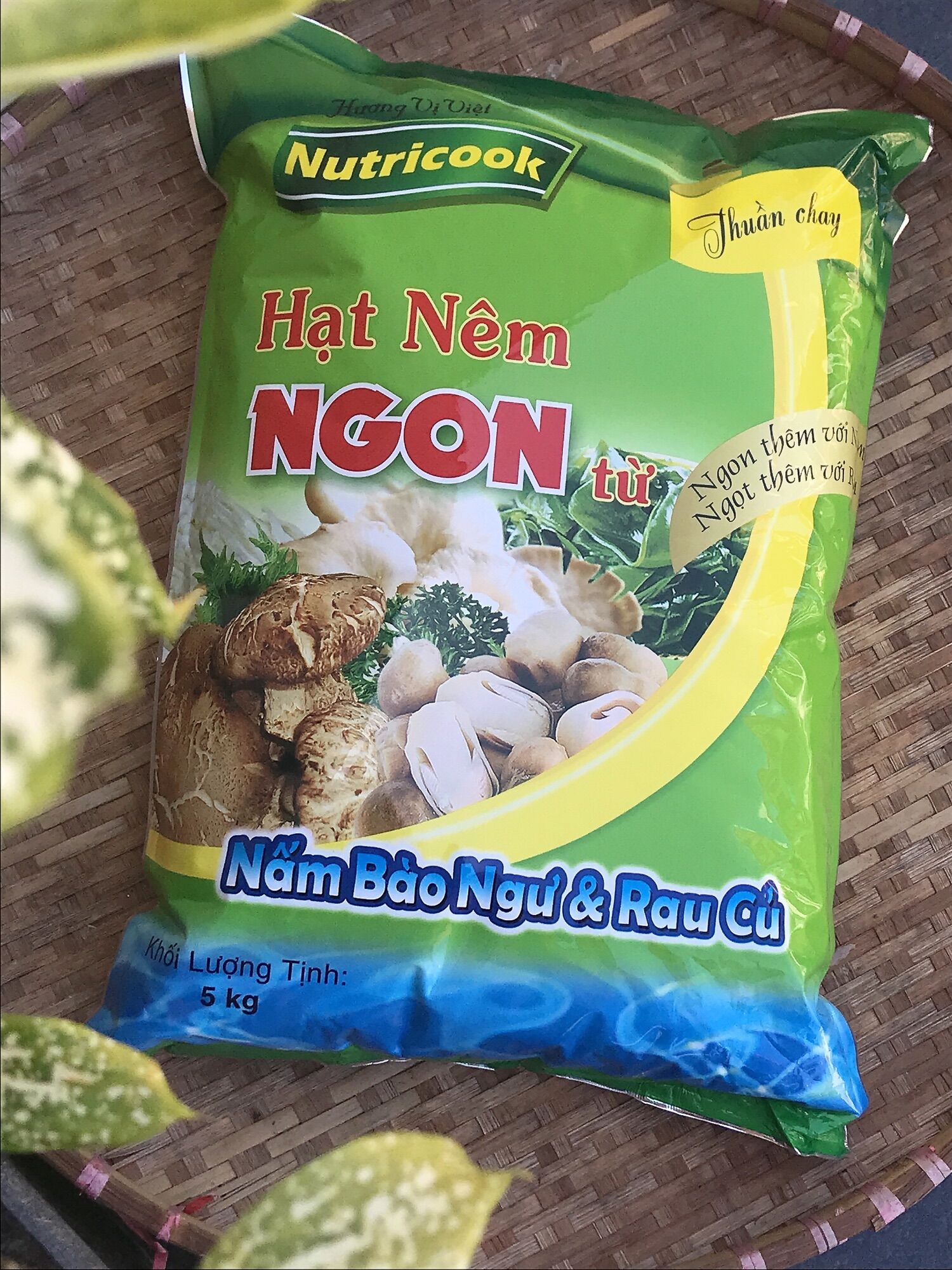 [5kg] Hạt Nêm Nấm 🍄 Nutricook (chay mặn đều dùng được)