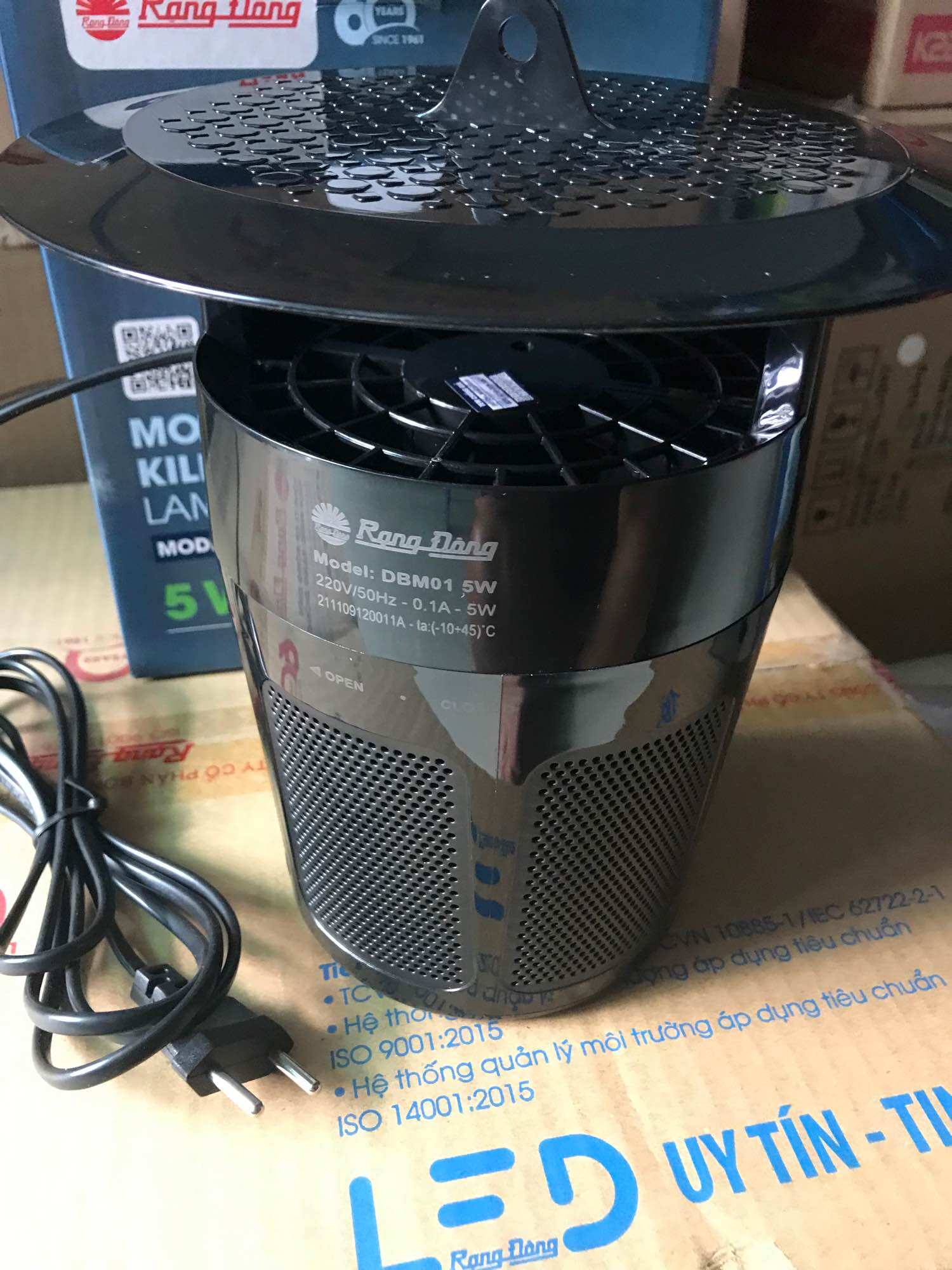 Đèn bắt muỗi Rạng Đông