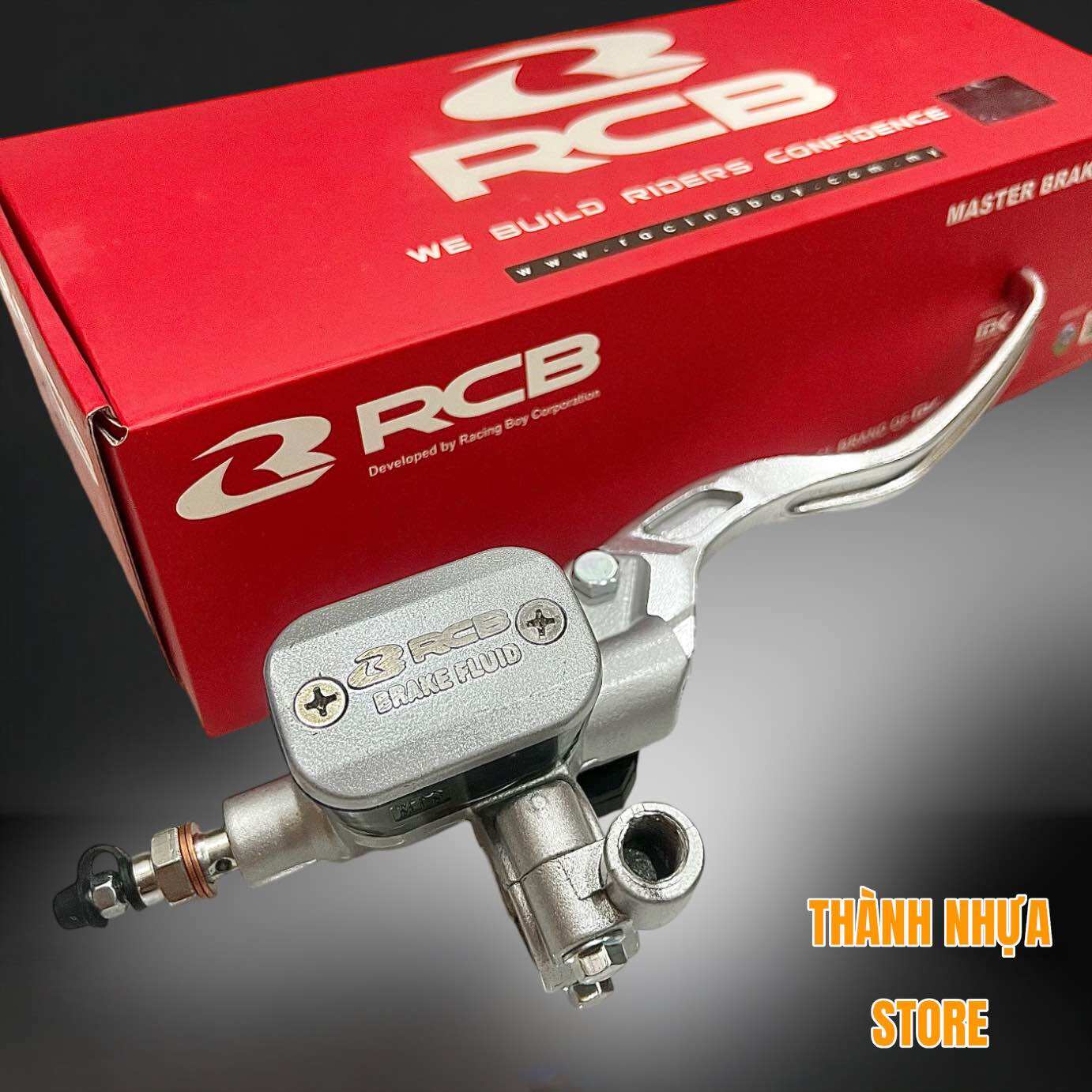 Tay thắng Tep Racing CNC bình dầu liền các dòng xe