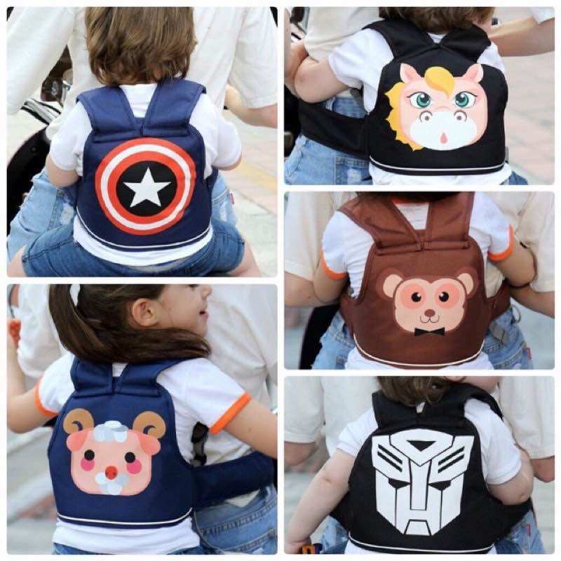 Đai xe máy cho bé Đai địu em bé đi xe máy