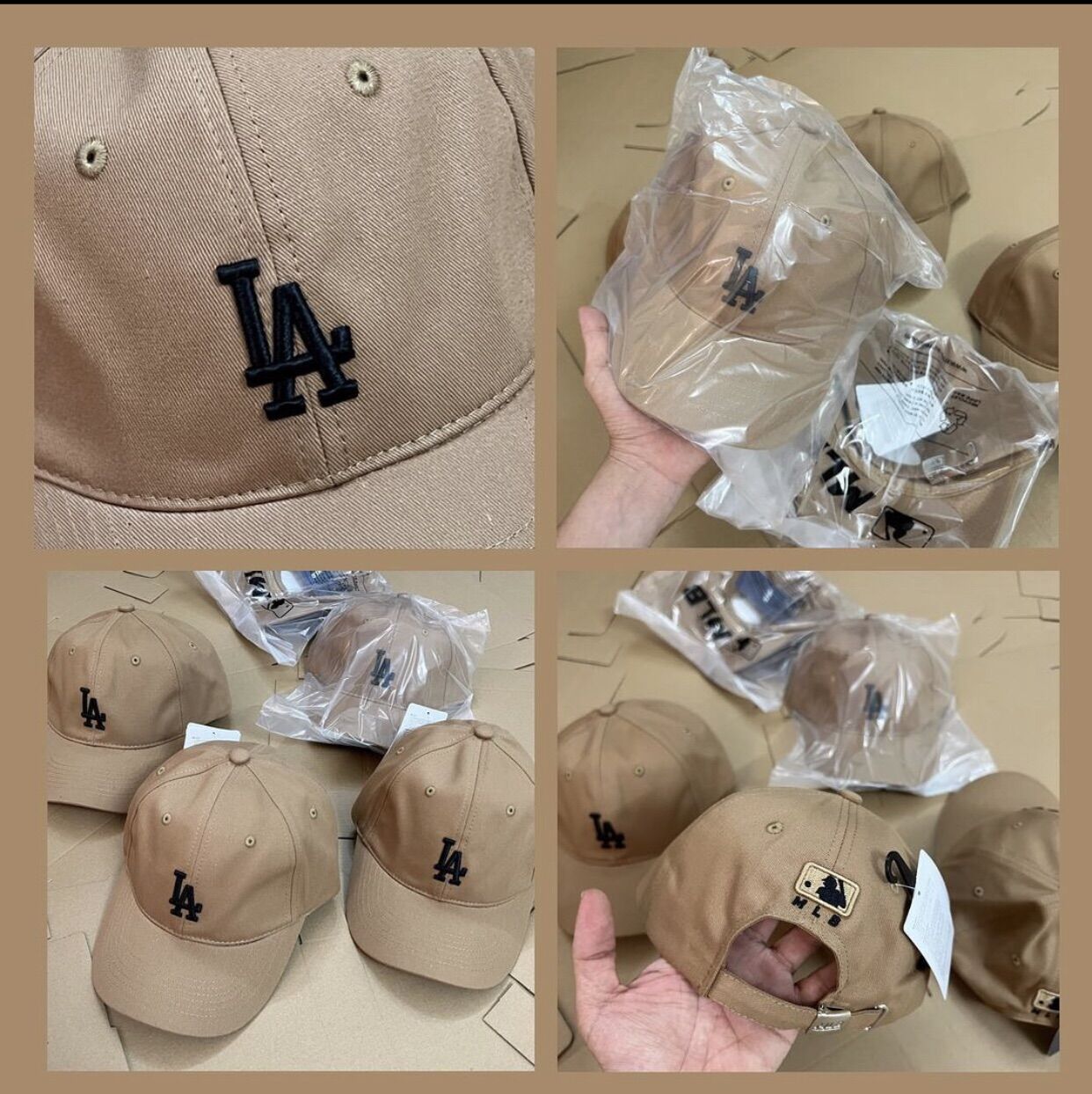 Mũ lưỡi trai MLB L.A ROOKIE BALL CAP(hàng xuất chuẩn)