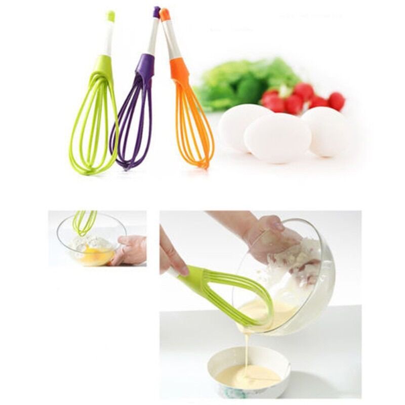 Cây Đánh Trứng Silicon Thu Gọn