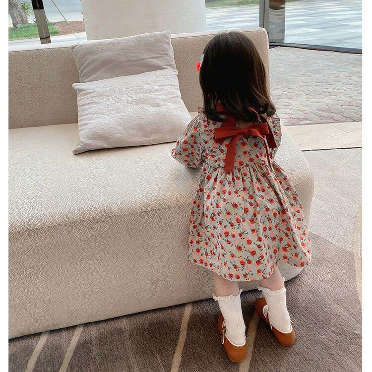Váy cho bé gái thu đông dễ thương
