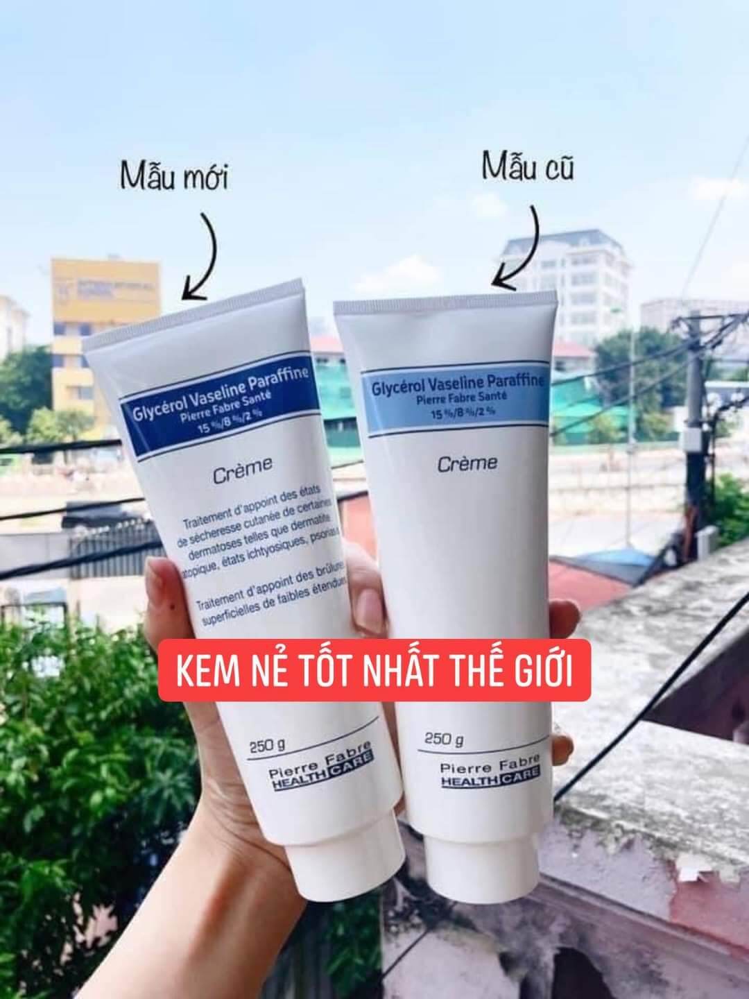 [HCM]KEM NẺ GLYCEROL VASELINE PARAFFINE CREME