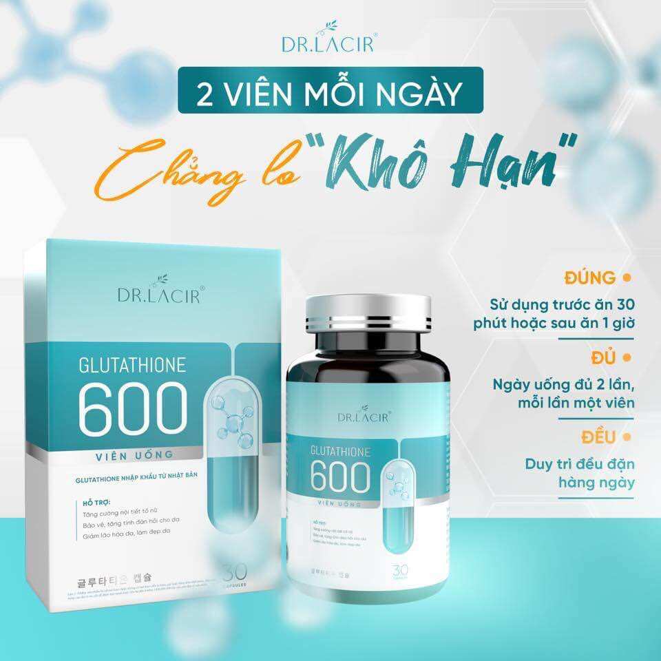 Viên uống glutathion 600