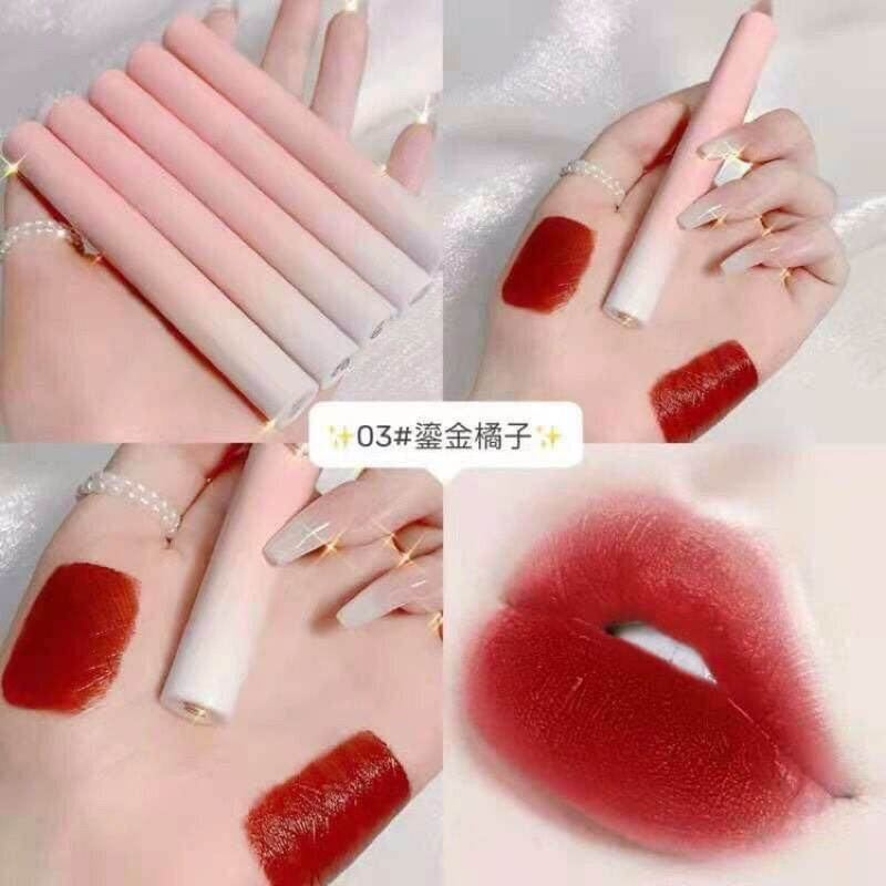 SET 5 CÂY SON KEM LÌ LEEDUU PIG AUTH NỘI ĐỊA
