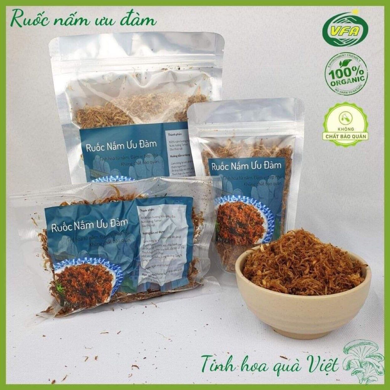 Ruốc nấm hương 1kg