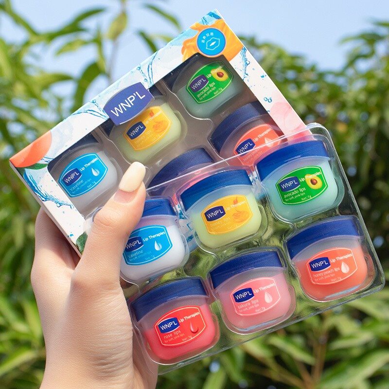 Set 6 hũ son dưỡng hồng môi wnpl