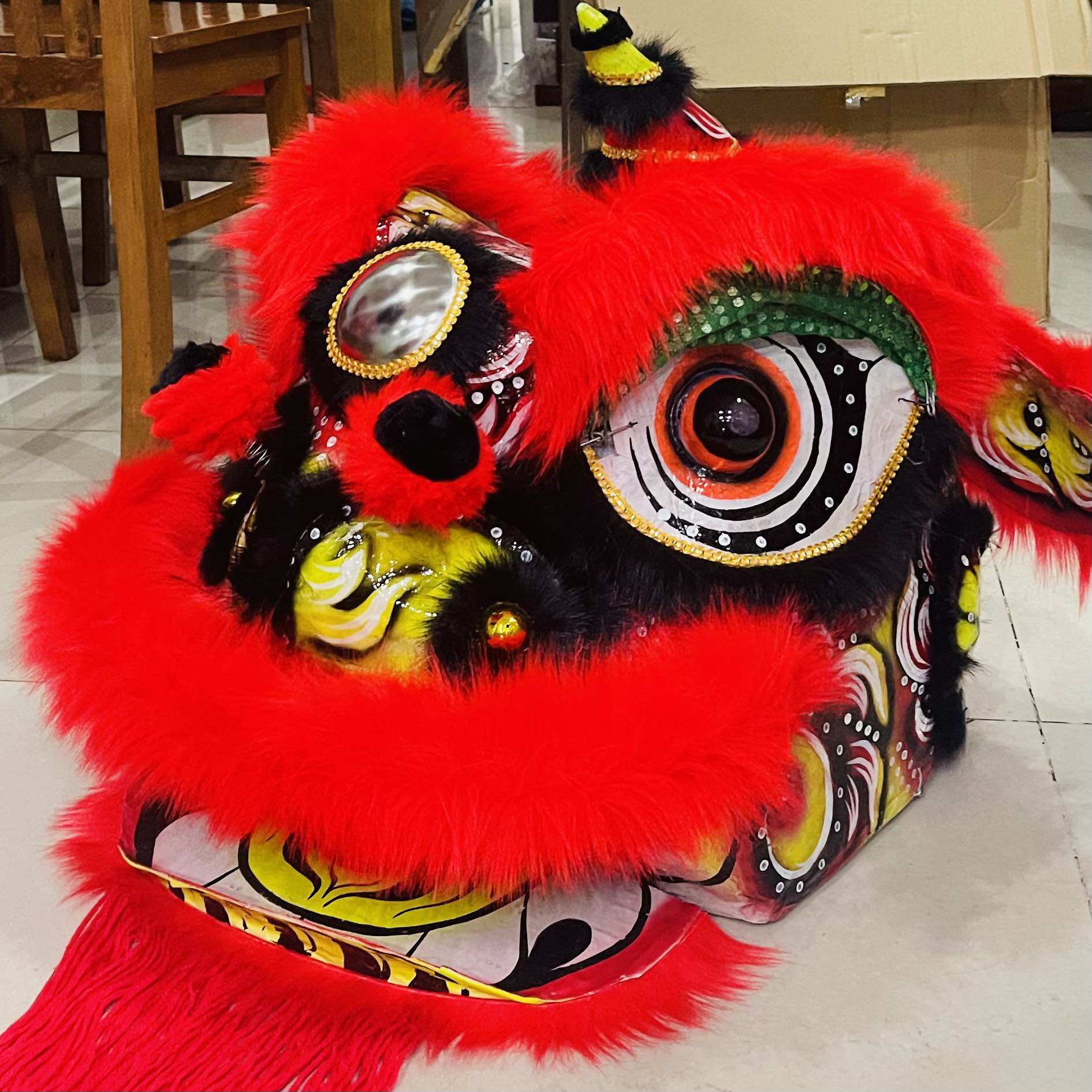 🦁 [BỘ] LÂN SƯ RỒNG VẼ THỦ CÔNG CỰC SẮC NÉT ( 7 đến 14 tuổi)