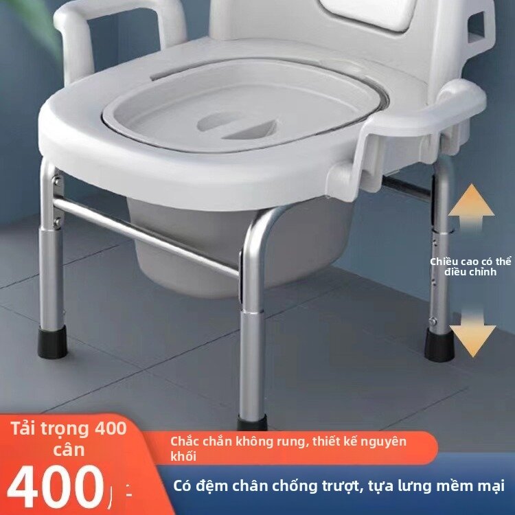 Ghế Toilet Gấp Di Động