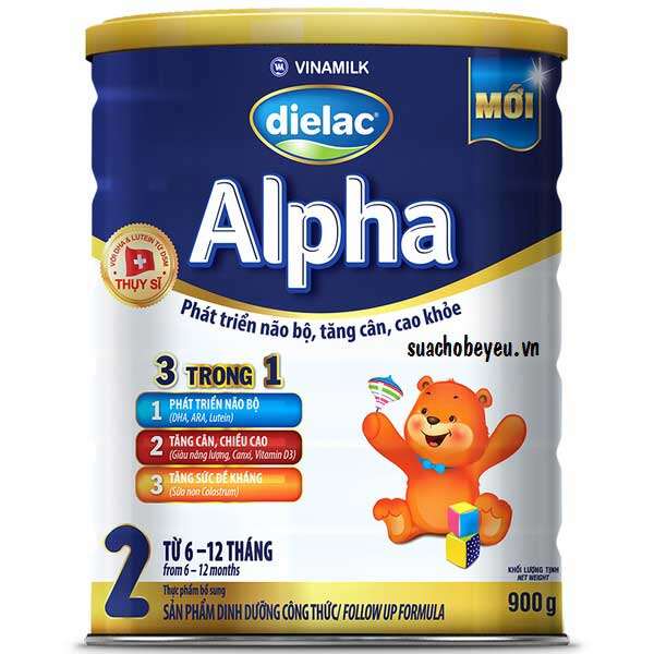 Sữa bột Dielac alpha Số 2