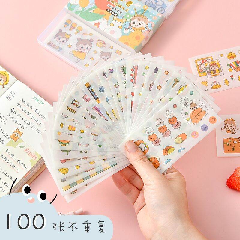 Sticker hộp 100 miếng