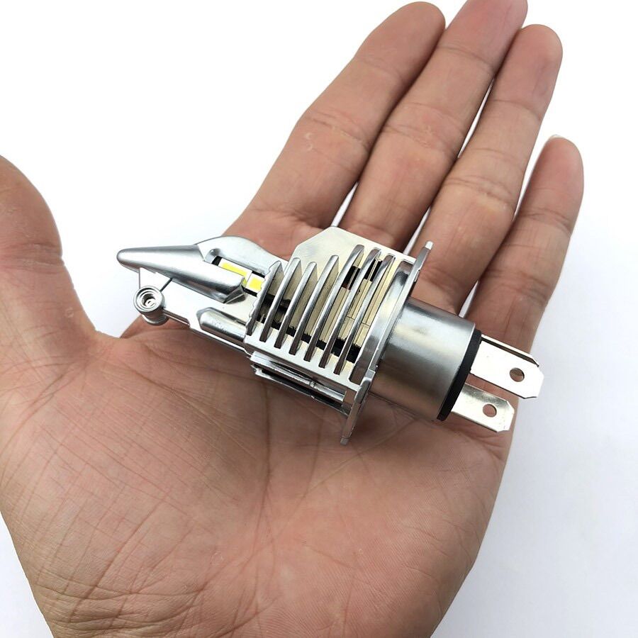[HCM]Đèn Pha Led Fighter Cao Cấp Chân H4 [ 1 chiếc ]