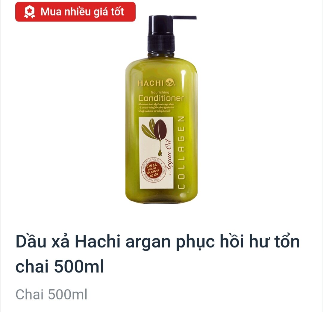 Dầu xả hachi