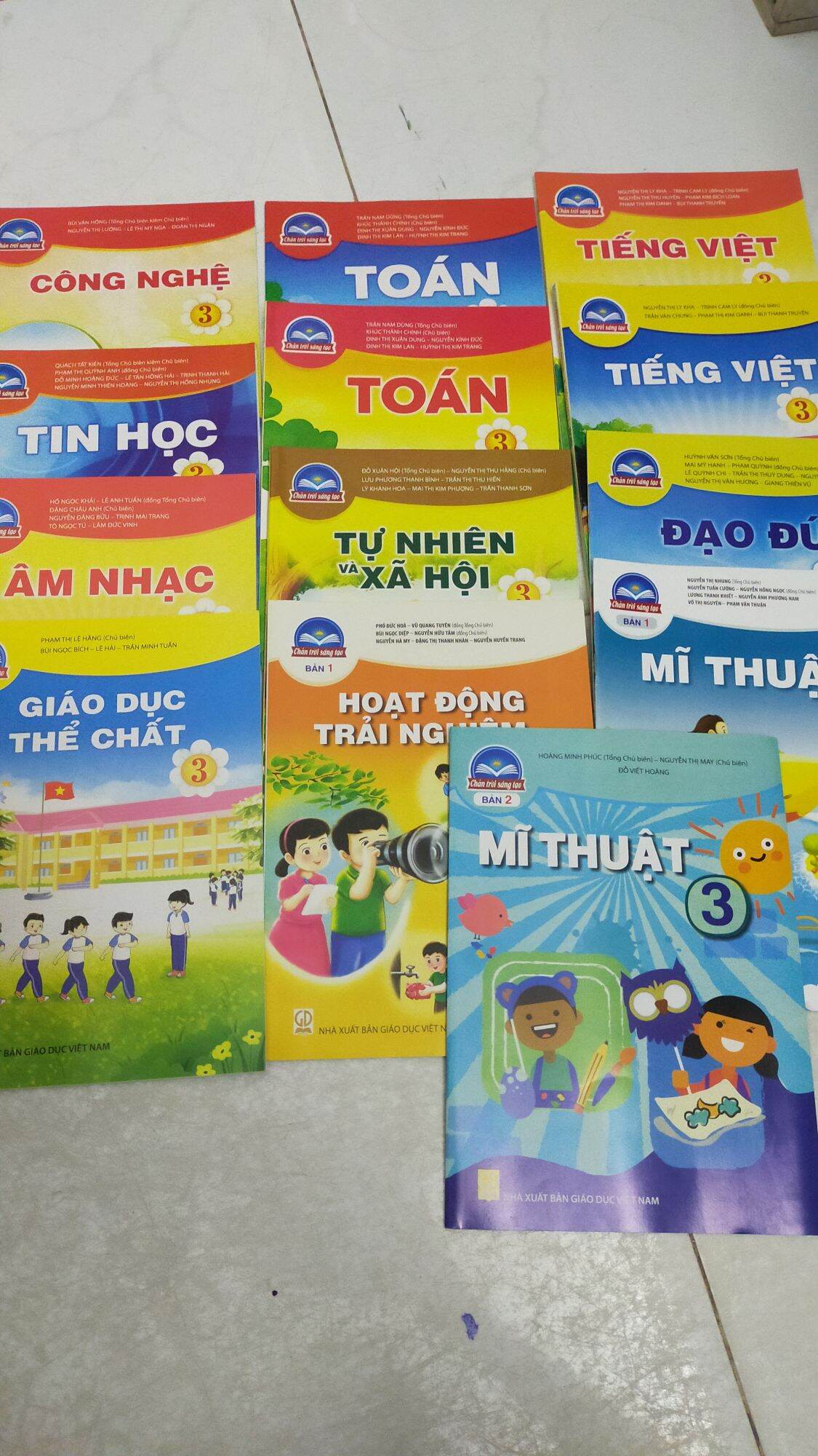 Bộ  Sgk. Lớp 3   Chân   Trời   Sáng   Tạo