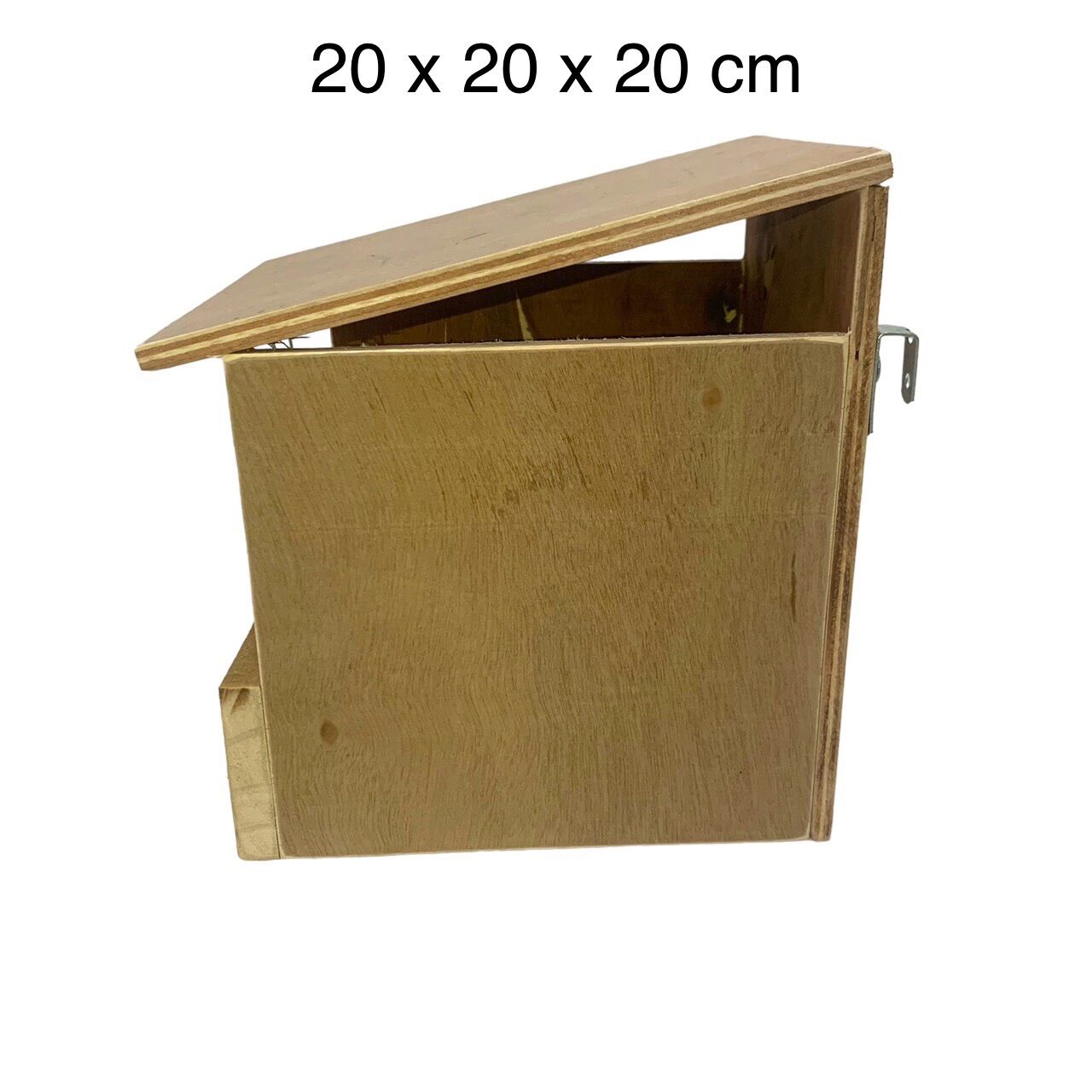 Ổ gà đẻ bằng gỗ 20x20x25cm
