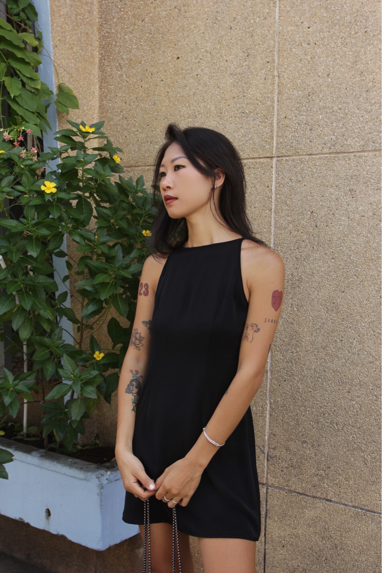 Váy lụa dáng ngắn jan dress | flanh