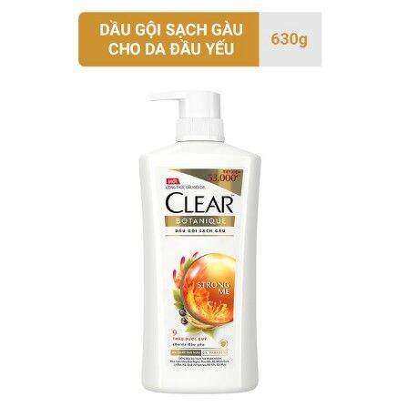Dầu gội đầu clear thảo dược 880g