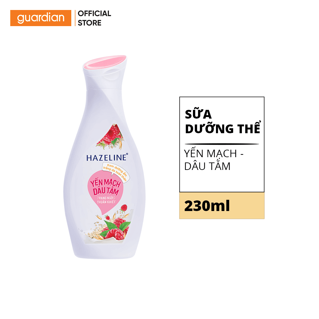 sữa dưỡng thể haseline 230ml tặng 3 bịt pond gói