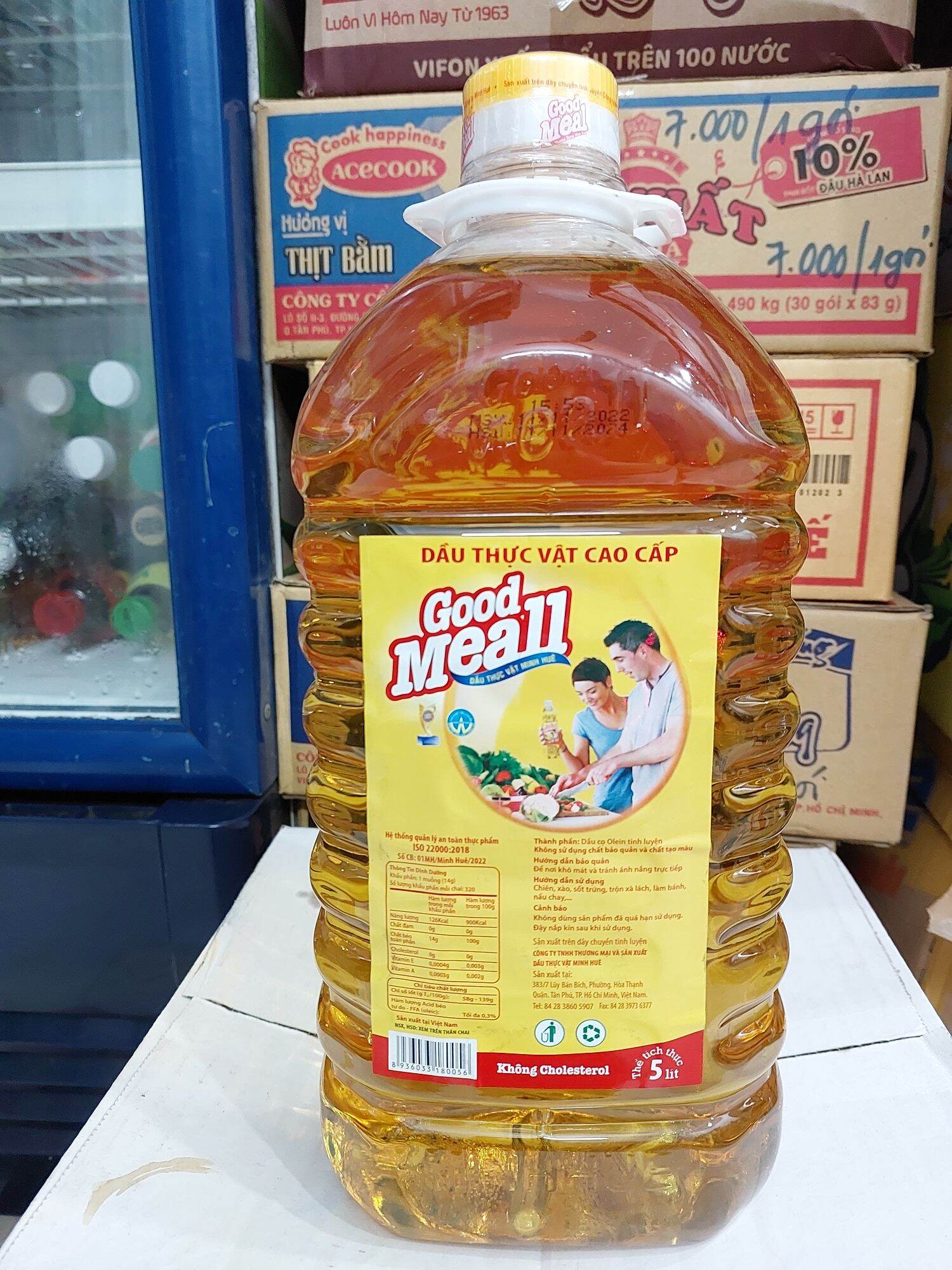 Dầu ăn good meall minh huê 5 lít