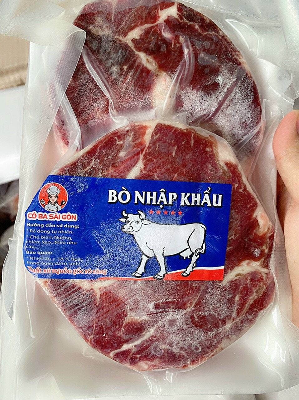 Thăn bò Vụn KOBE STEAK 500gr giao liền