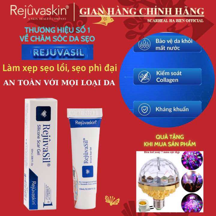 KEM SẸO LỒI REJUVASIL CHÍNH HÃNG