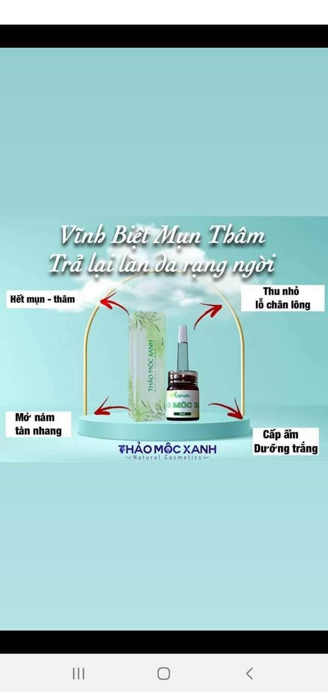 Thảo Mộc Xanh Trị Mụn