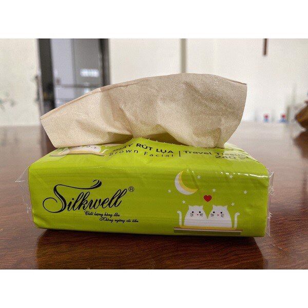 Giấy rút Silkwell Brown 80 tờ