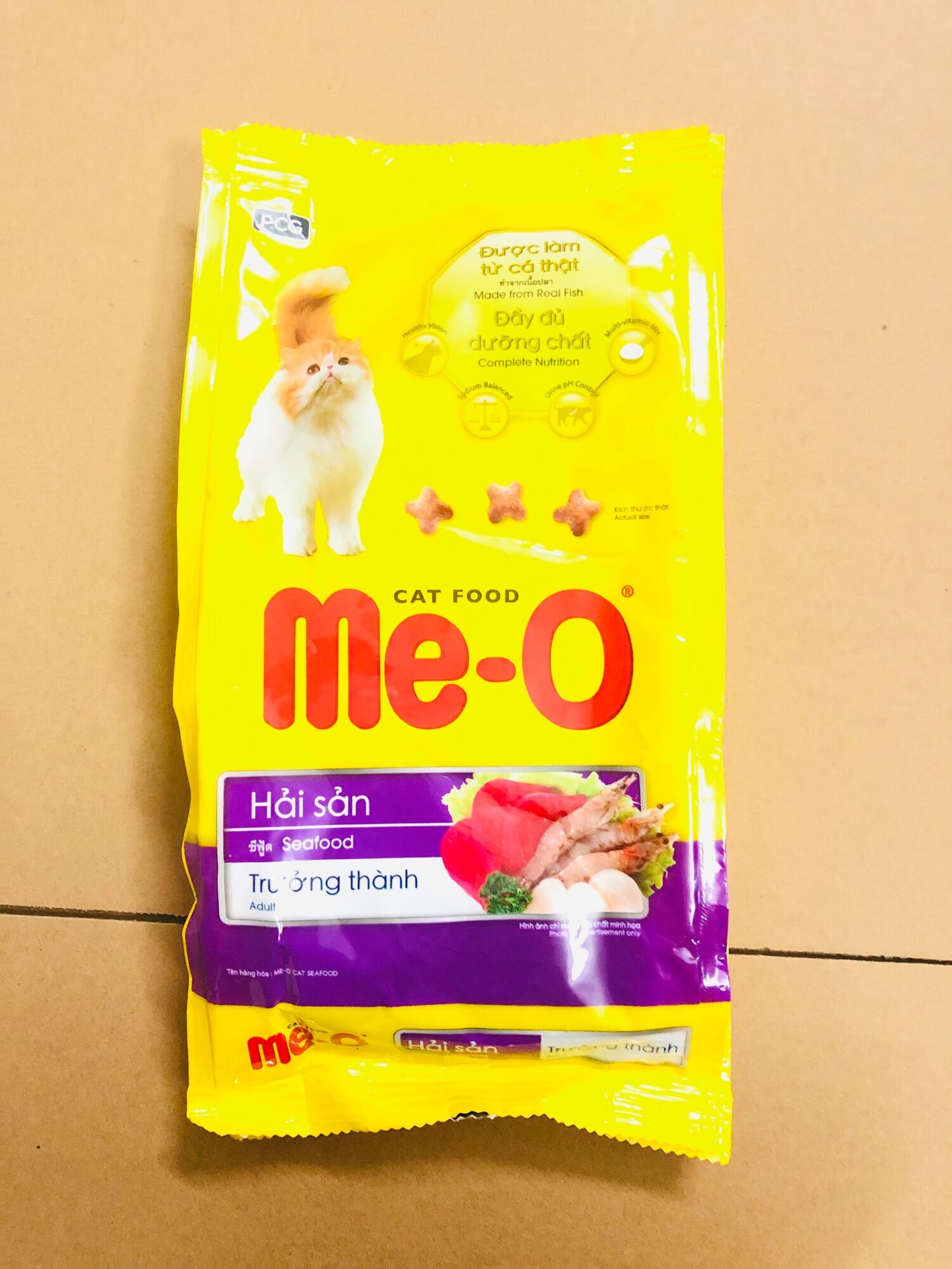 Me-o thức ăn cho mèo lớn túi 350g